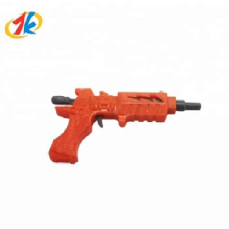 Pistola de plástico con suave juguete de bala de EVA para niños.